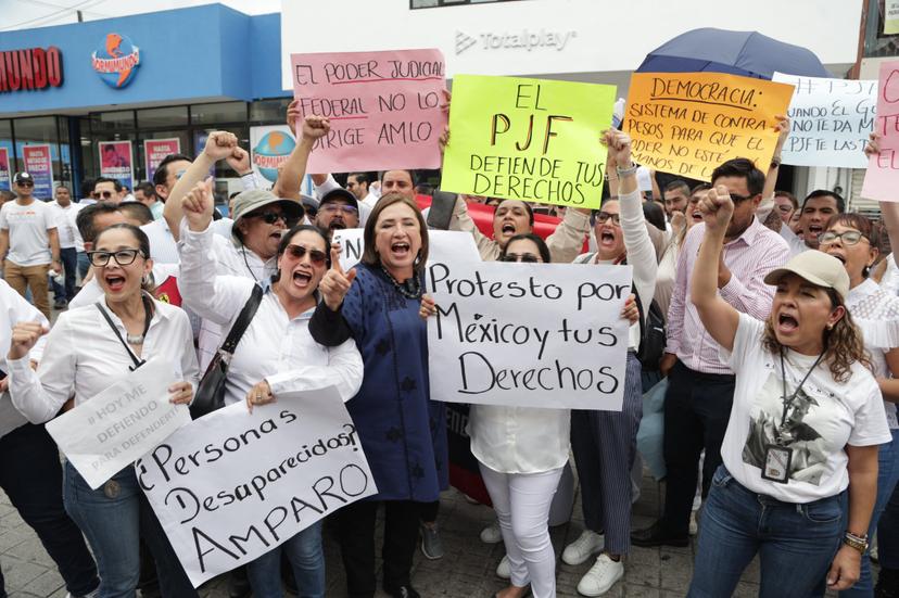 Pelearé por derechos de los trabajadores del Poder Judicial: Xóchitl Gálvez