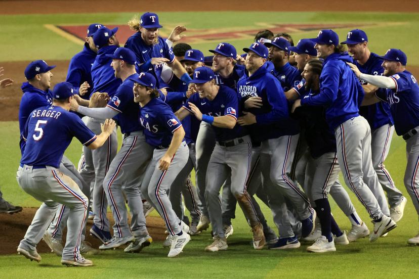 Primer título para los Rangers en Grandes Ligas