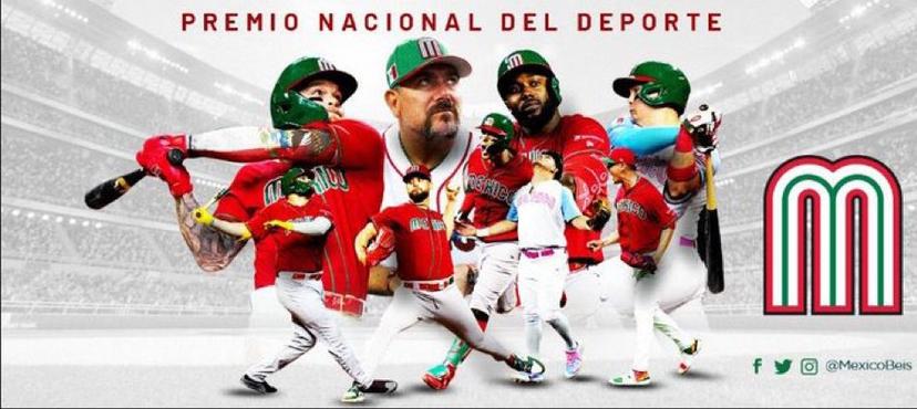 Selección Mexicana de Beisbol gana Premio Nacional de Deportes