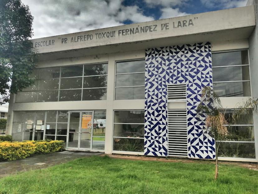 Obras del Centro Escolar Alfredo Toxqui, al 85%: Tlatehui Percino