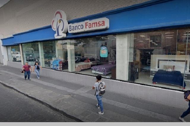 Alertan de fraudes a clientes de Banco Famsa