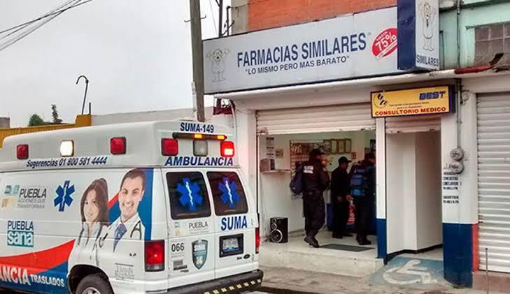 Noche de robos contra Farmacias Similares en Texmelucan