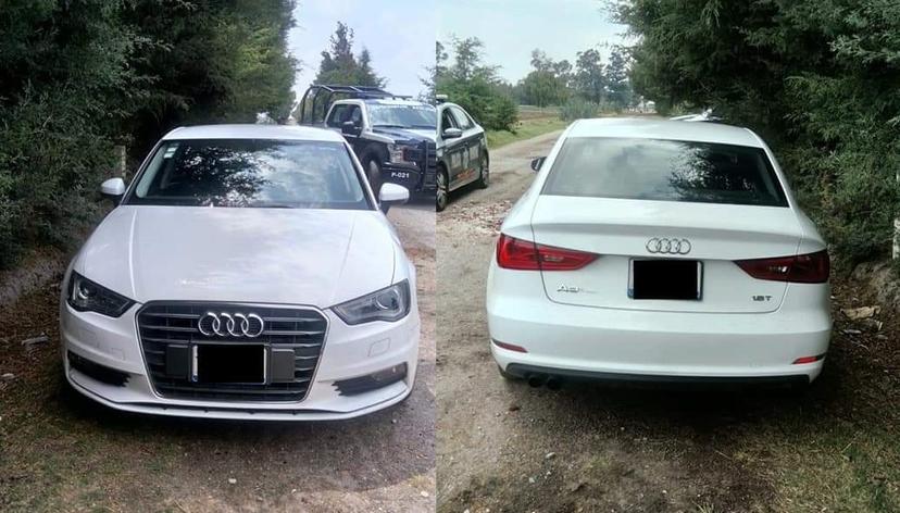 Roban Audi de lujo y lo abandonan días después en Tepeaca