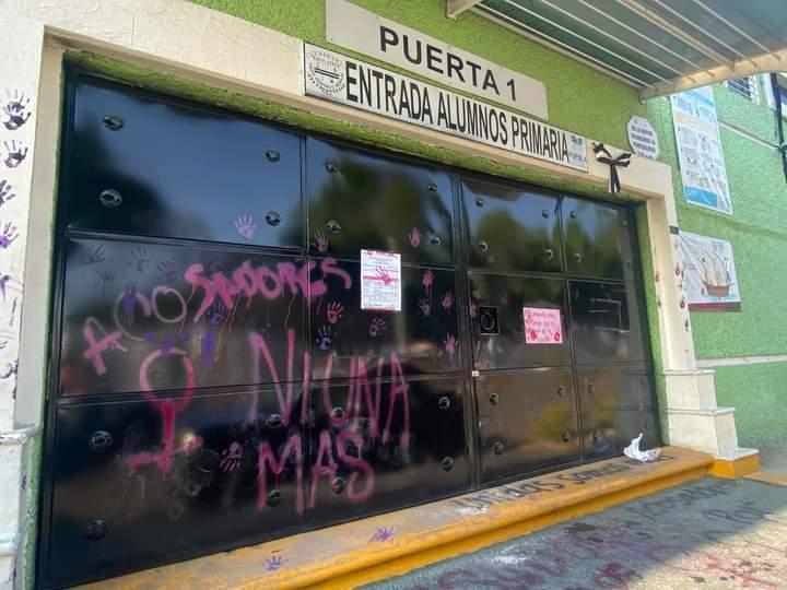 Feministas marchan y denuncian acoso en instituciones educativas de Tehuacán