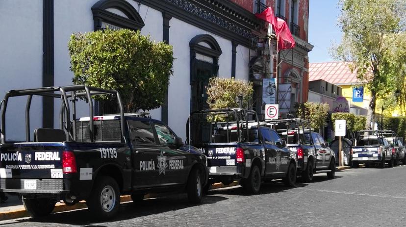 Llegan más elementos de la Policía Federal a Tehuacán