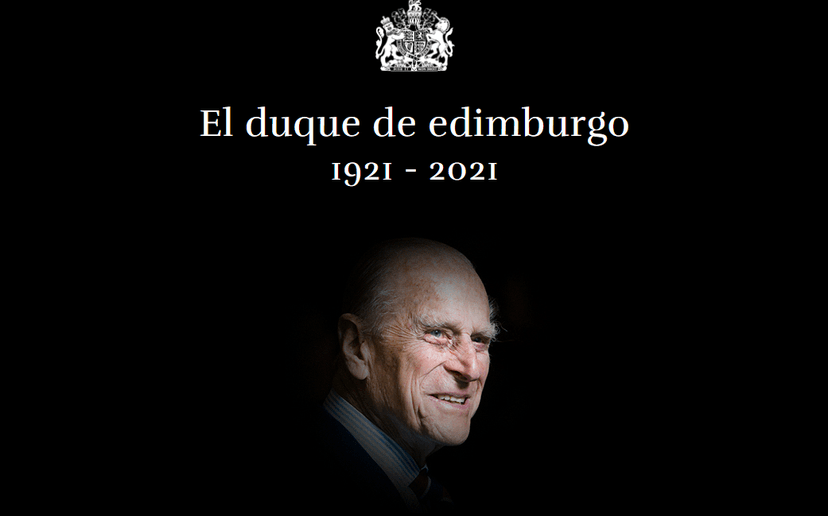 Murió el príncipe Felipe, esposo de la reina Isabel II del Reino Unido