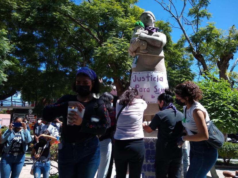 Protestan ante el homicidio de Suri en Tehuacán