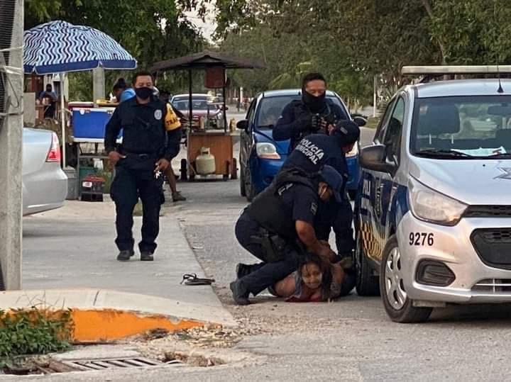 Acción penal contra policías por detención que terminó en feminicidio en Tulum