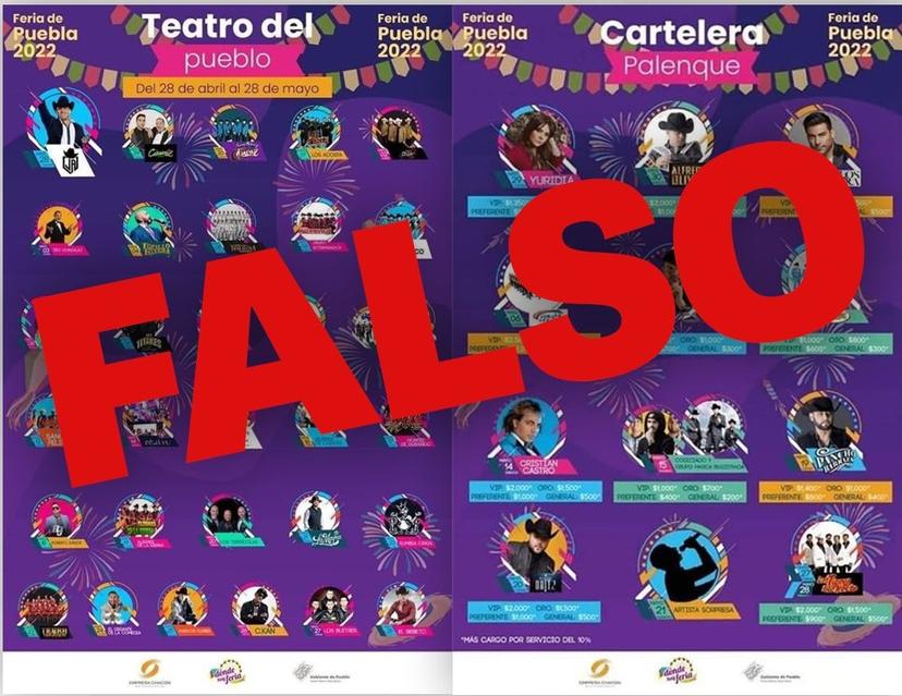 Alertan por nuevo fraude con información de la Feria de Puebla 2022