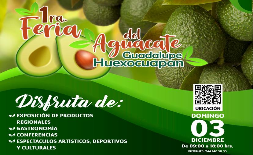 Invitan a la Primera Feria del Aguacate en Atlixco