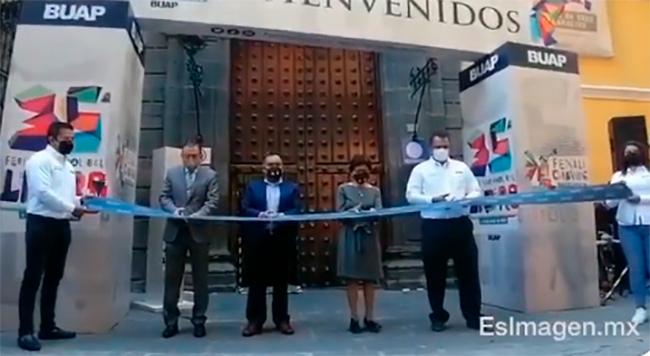 Inaugura Lilia Cedillo Feria Nacional del Libro de la BUAP