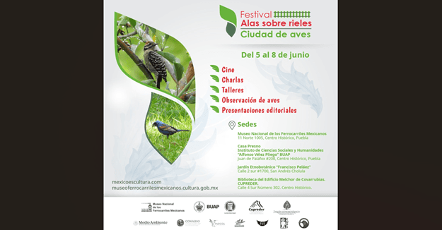 Anuncian el "Festival Alas sobre Rieles" en Puebla 