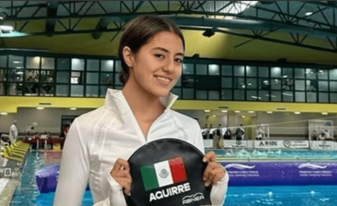 La poblana Ximena Aguirre en el top ten de las nadadoras del mundo