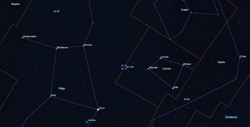 Eventos astronómicos del mes de abril 2023