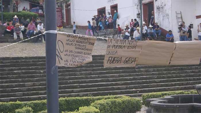 Firman acta de rechazo absoluto a hidroeléctrica en el Zempoala