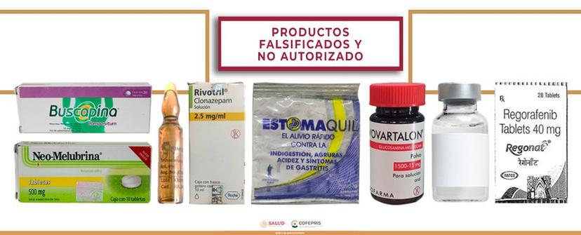 Cofepris alerta por venta ilegal de fármacos no autorizados