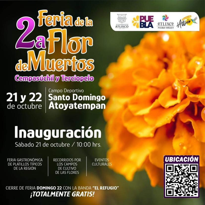 Cartelera cultural de Atlixco para este fin de semana