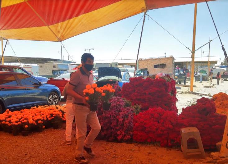 Productores de flores en Texmelucan reportan ventas del  50%