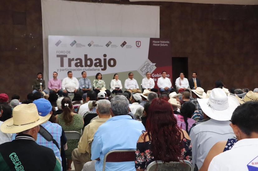 Gobierno realizan foro de participación ciudadana en Izúcar