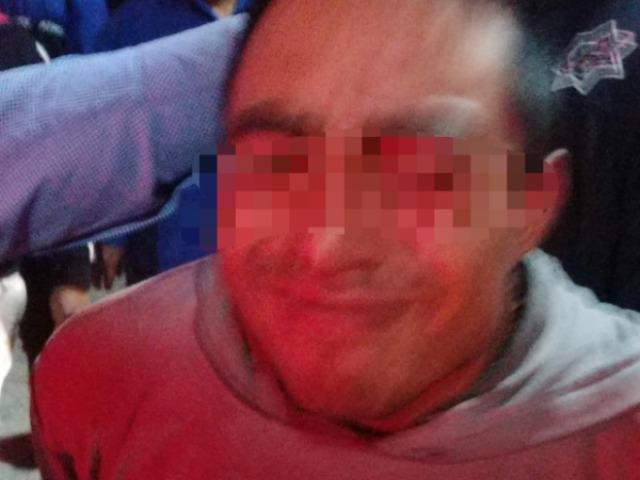 Presunto ladrón se salva de ser linchado por vecinos de Texmelucan