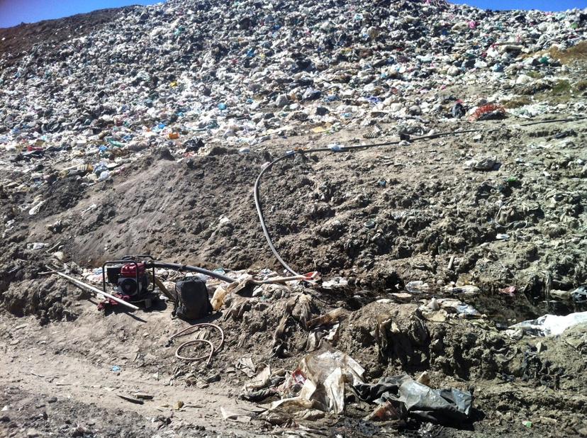 Contamina mantos acuíferos el relleno de Huejotzingo