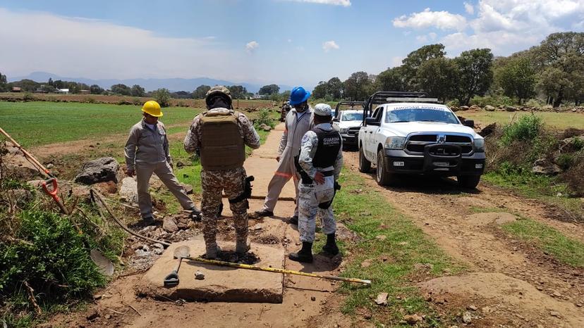 GN localiza 12 tomas clandestinas para sustracción ilegal de combustible