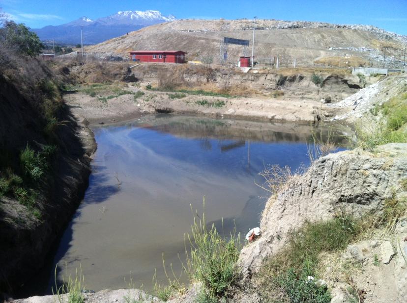 Contamina mantos acuíferos el relleno de Huejotzingo