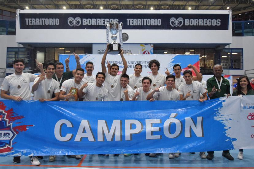 Aztecas de voleibol de la UDLAP, campeones nacionales del CUTT-CONADEIP