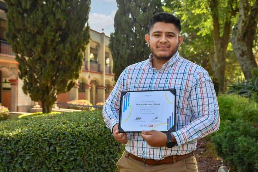 Estudiante UDLAP obtiene primer lugar del concurso Top Project