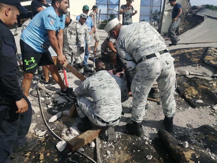 Guardia Nacional implementa Plan GN-A tras desplome de techo en un templo