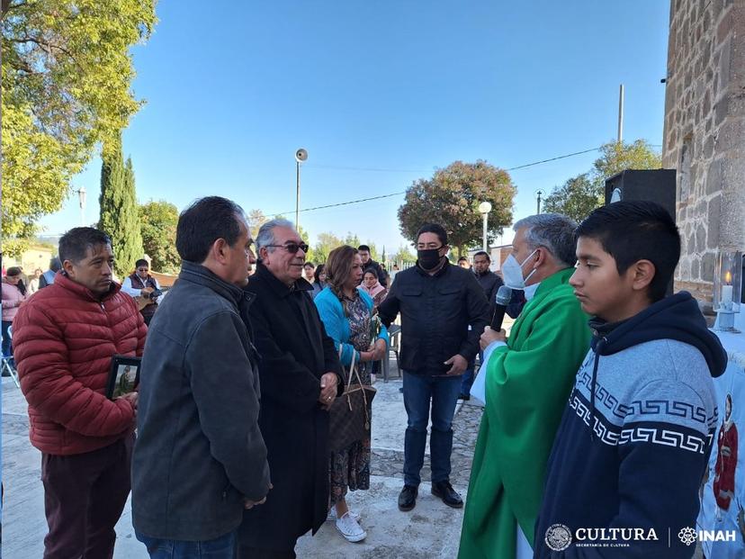 Tras ser restaurada INAH entrega a su comunidad la iglesia de San Lucas Tlacochcalco, Tlaxcala