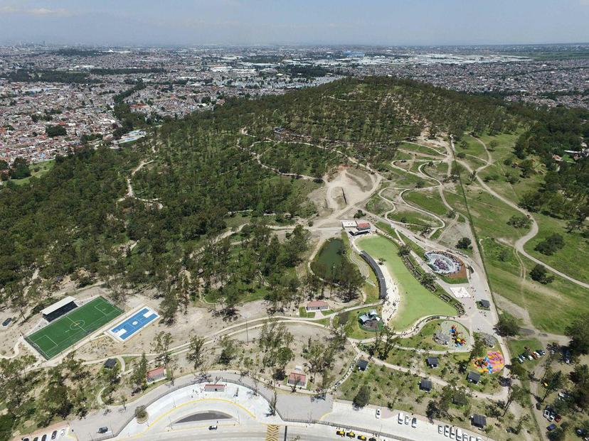 Con inversión de 324 mdp, inaugura Gali el Parque Amalucan