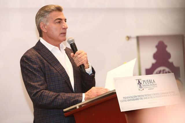 Gobierno presenta actividades del mes patrio en Puebla