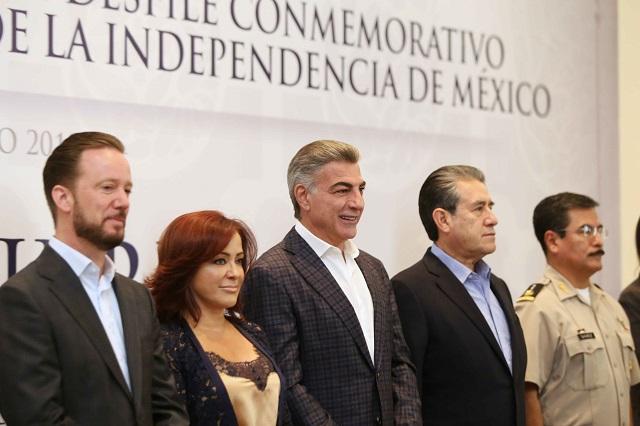 Gobierno presenta actividades del mes patrio en Puebla