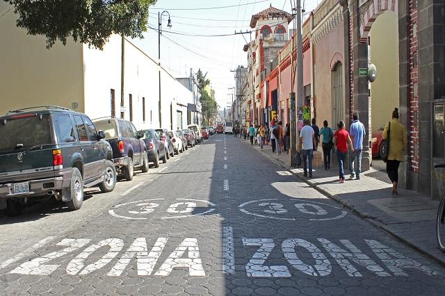 Habrá más zonas 30 y 60 en Puebla capital