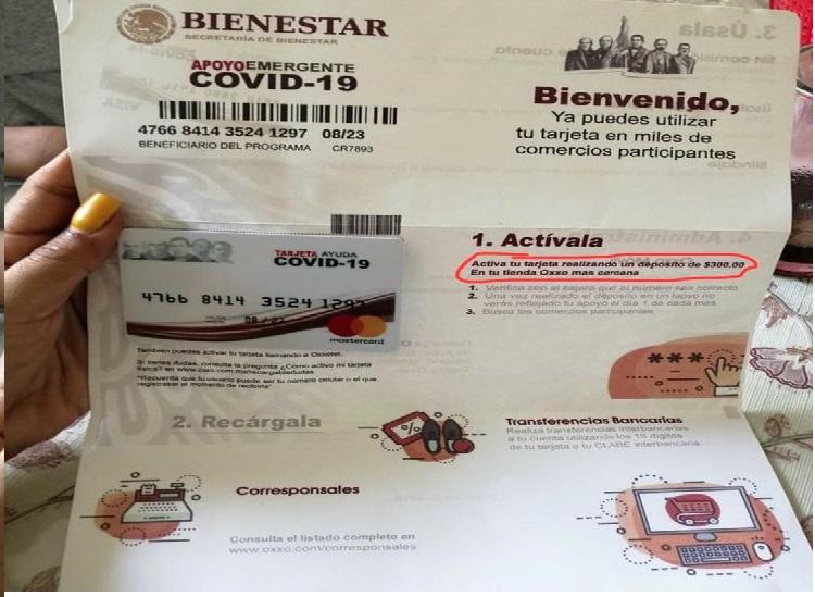 Hacen fraude con tarjetas apócrifas de Bienestar