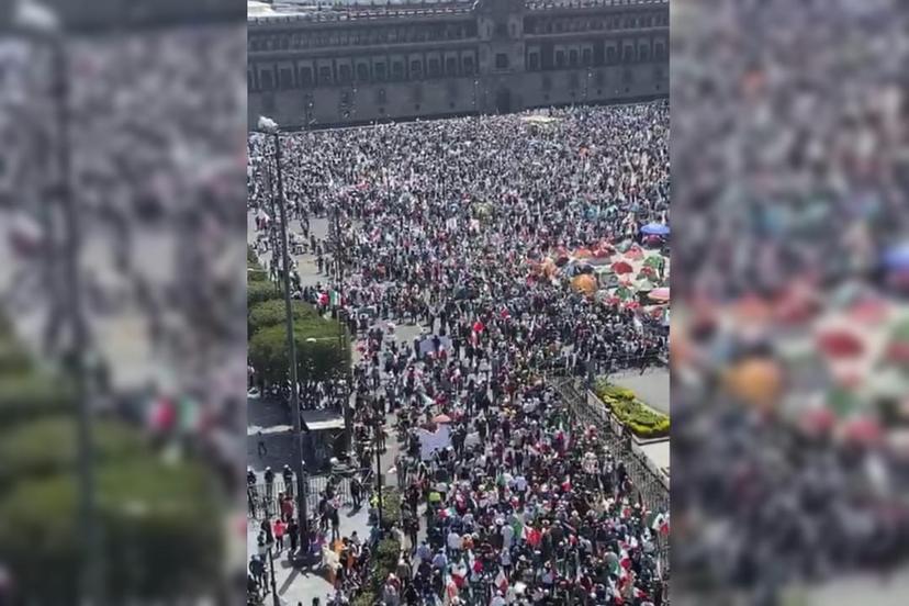 AMLO logró unir a miles pero en su contra y FRENAAA lo capitaliza