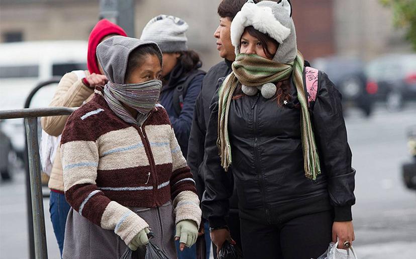 Activan alerta naranja por frío en la CDMX