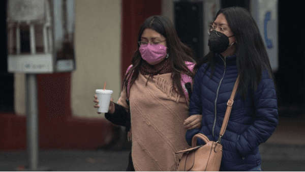 El segundo día del año llega con frío y viento en el país