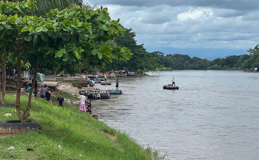 Reportan caída del flujo de migrantes en la frontera sur de México 