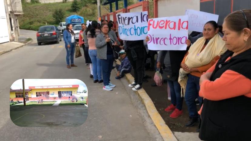 En Xiutetelco, exigen destitución de la directora de la Primaria Cuauhtémoc