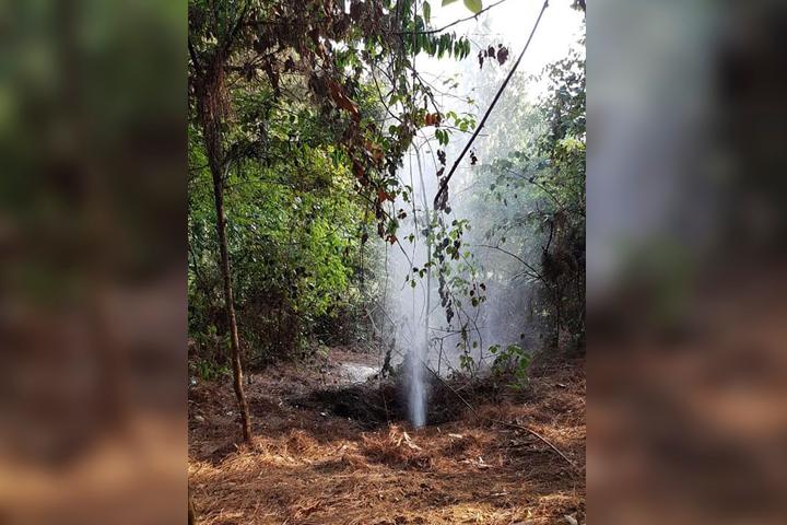 Fuga de hidrocarburo genera pánico en Huauchinango