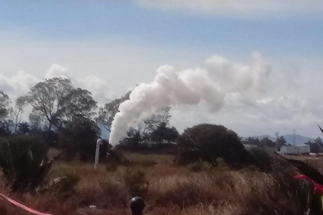 Causa pánico entre vecinos fuga de gas LP en Tepeaca