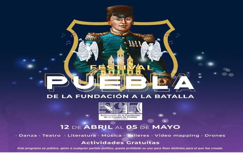 Actividades artísticas por el aniversario de la fundación de Puebla