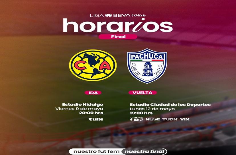 América y Pachuca ya tienen fecha y horario para la Final