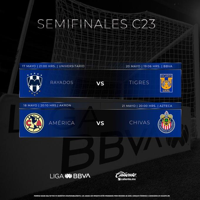 Hay que apartar fecha, listos horarios y día para las semifinales