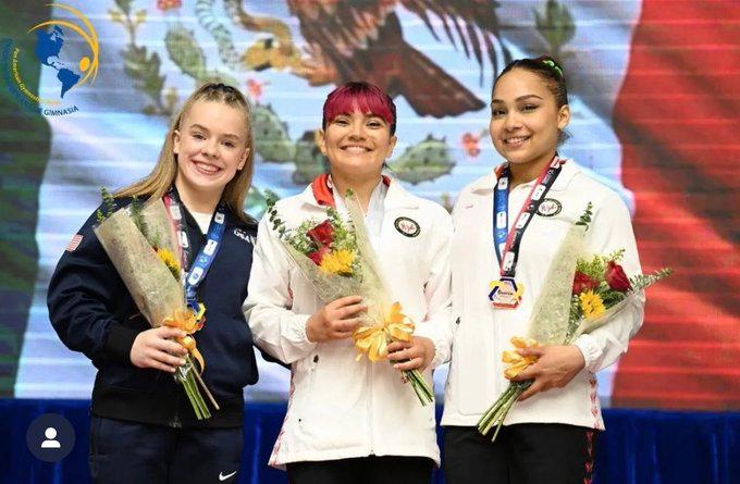 Alexa Moreno se lleva el oro en Panamericano de Gimnasia en Colombia