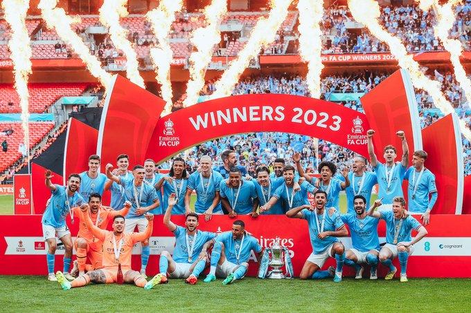 VIDEO Manchester City conquistó la FA Cup y está muy cerca del triplete