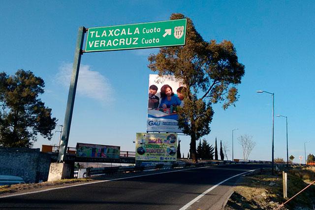 Promocionan el apellido Gali en espectacular de Texmelucan