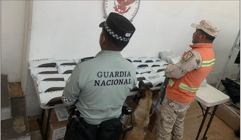 Aseguran más de 40 kilos de droga en el Aeropuerto Internacional de Tijuana